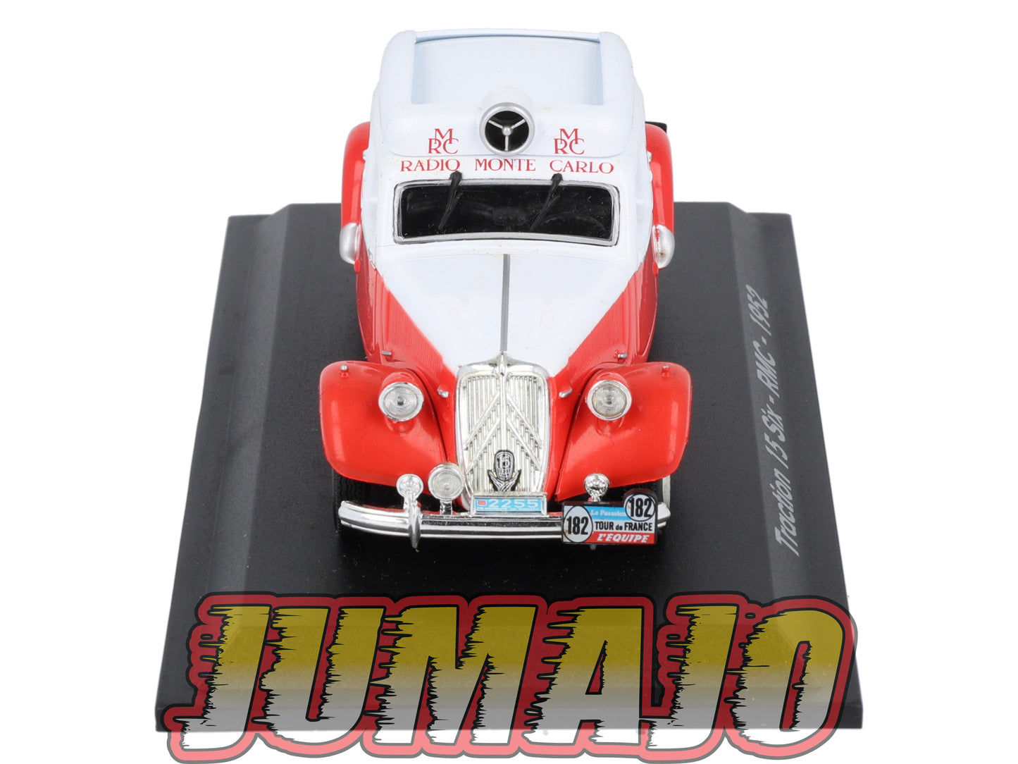 TRA38 Voiture 1/43 Atlas NOREV Traction 15 Six Radio Monté Carlo 1952