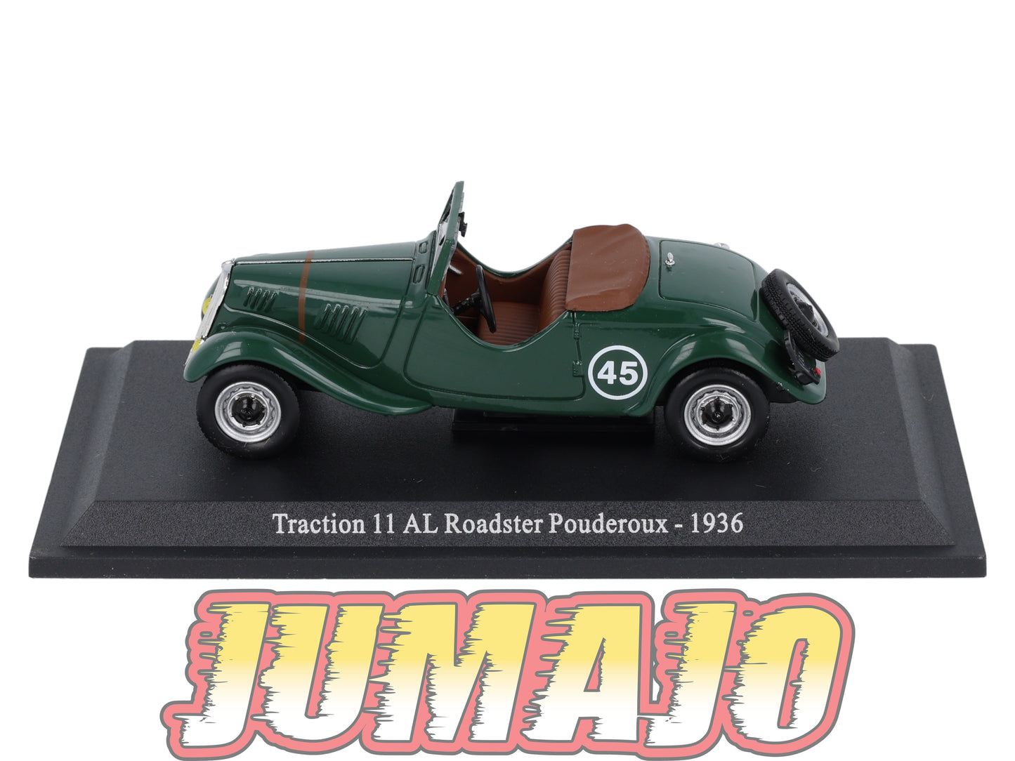 TRA39 Voiture 1/43 Atlas NOREV Traction 11 AL Roadster Pouderoux 1936
