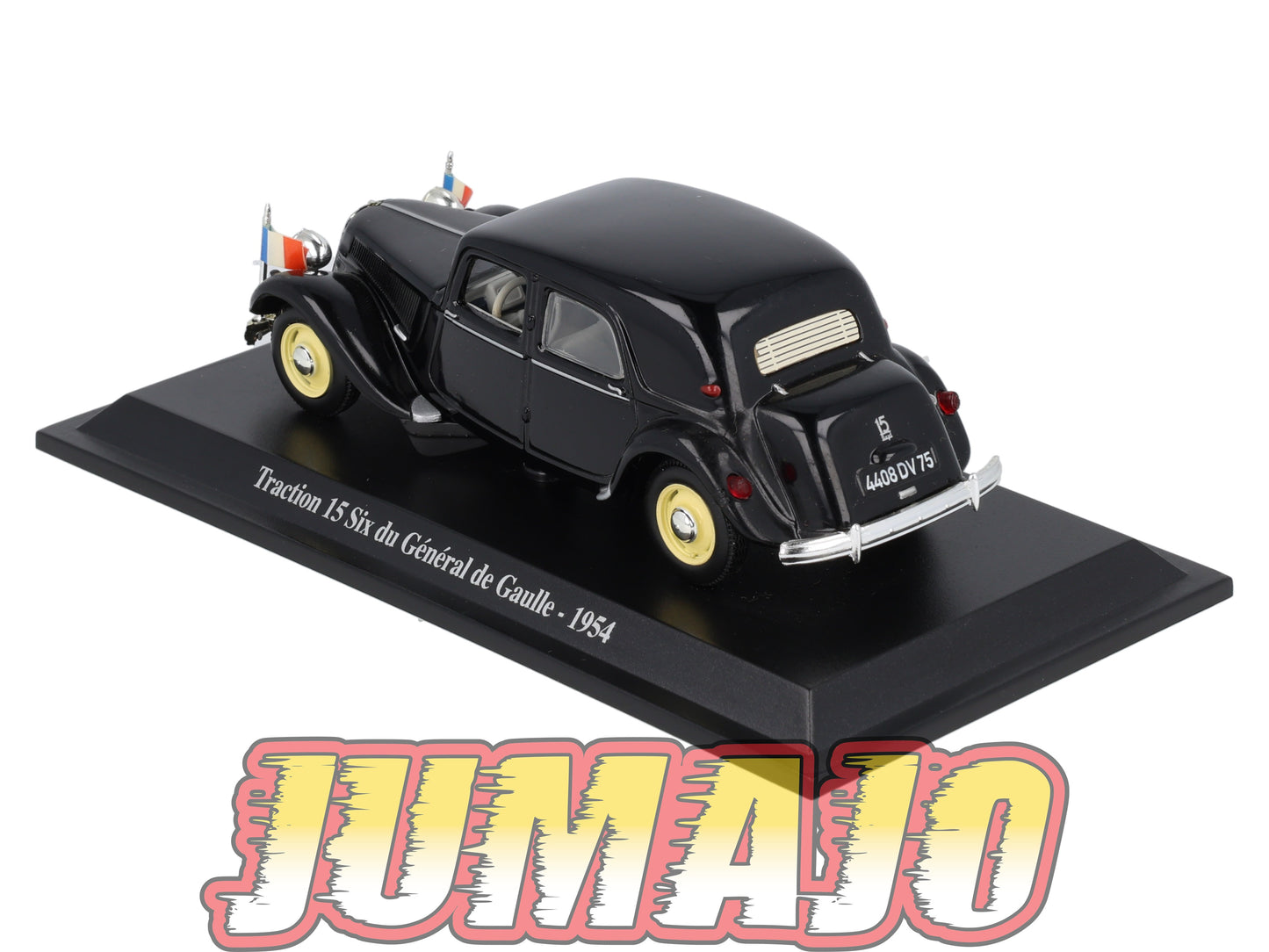 TRA3 Voiture 1/43 Atlas NOREV Traction 15 Six du général de Gaulle 1954