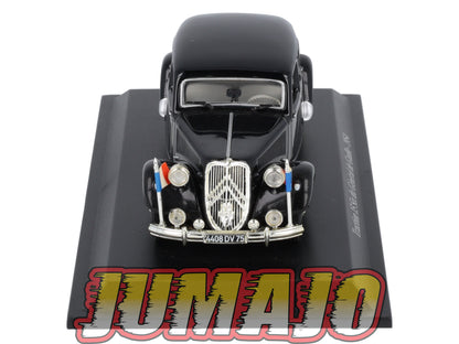 TRA3 Voiture 1/43 Atlas NOREV Traction 15 Six du général de Gaulle 1954