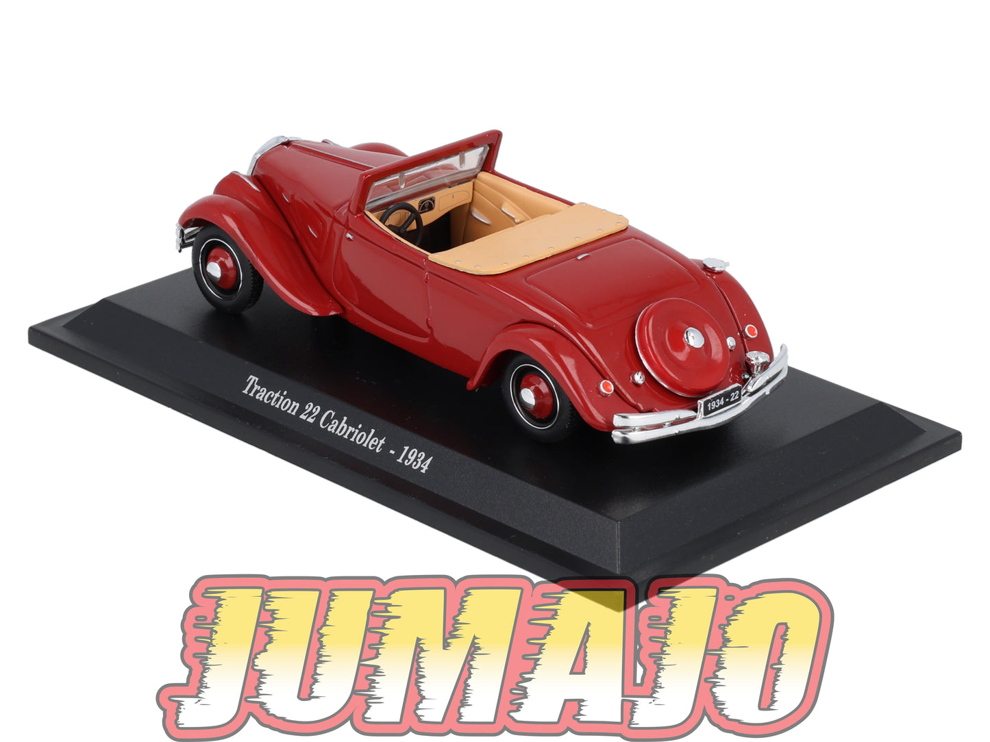 TRA3B Voiture 1/43 Atlas NOREV Traction 22 Cabriolet 1934