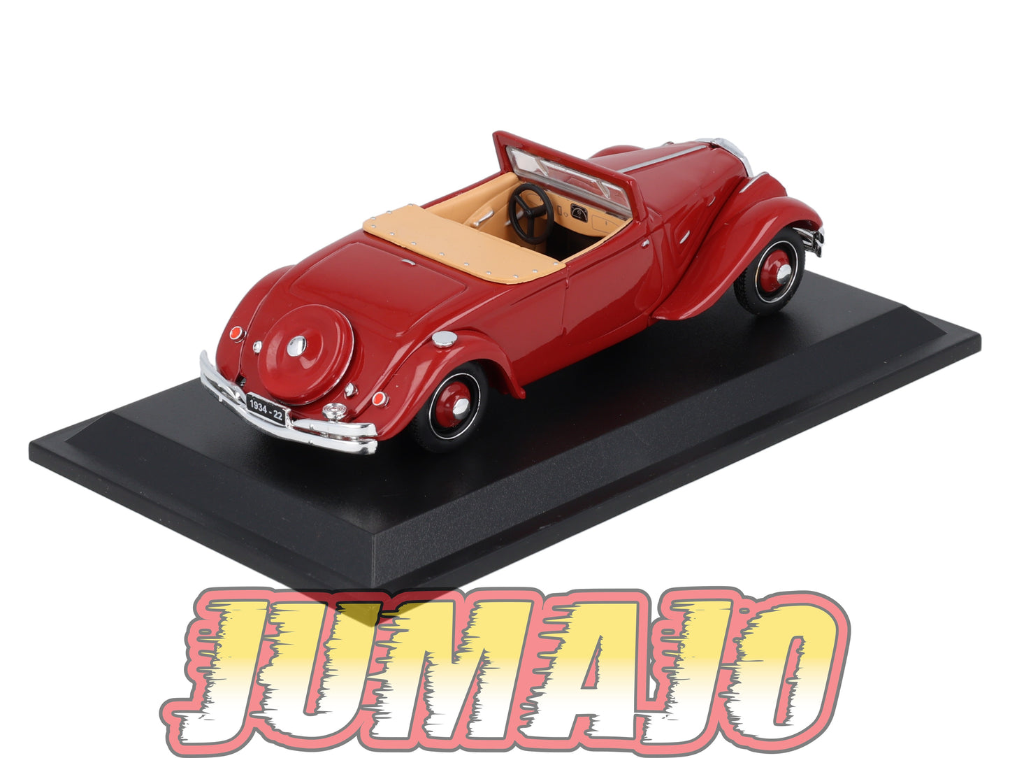 TRA3B Voiture 1/43 Atlas NOREV Traction 22 Cabriolet 1934