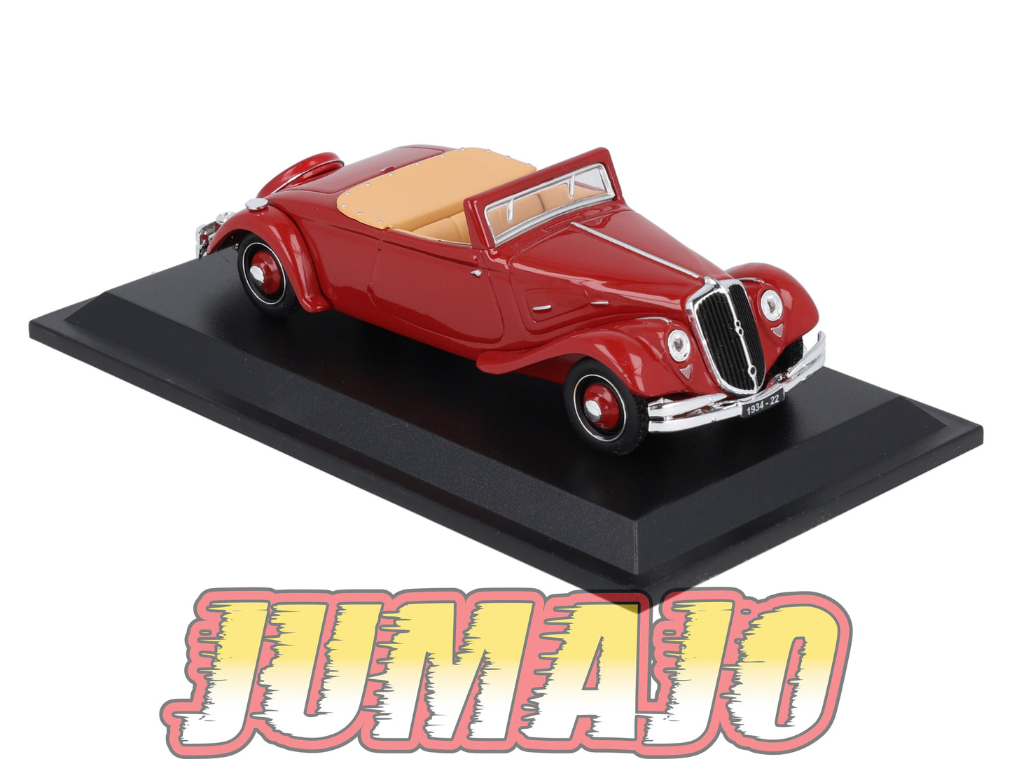 TRA3B Voiture 1/43 Atlas NOREV Traction 22 Cabriolet 1934