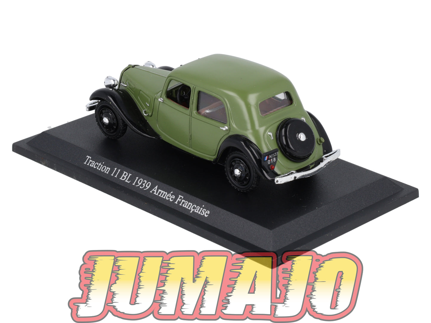 TRA40 Voiture 1/43 Atlas NOREV Traction 11 BL Armée Française 1939
