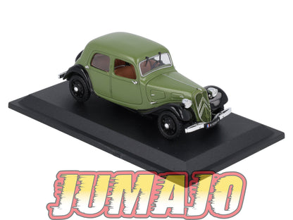 TRA40 Voiture 1/43 Atlas NOREV Traction 11 BL Armée Française 1939
