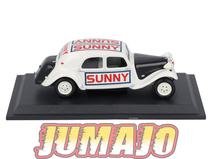 TRA42 Voiture 1/43 Atlas NOREV Traction 11B Cascadeurs 1955