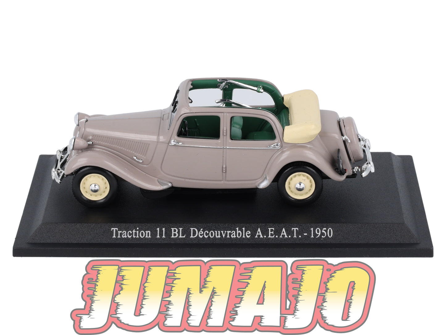 TRA44 Voiture 1/43 Atlas NOREV Traction 11  BL Découvrable A.E.A.T 1950