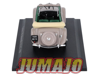 TRA44 Voiture 1/43 Atlas NOREV Traction 11  BL Découvrable A.E.A.T 1950