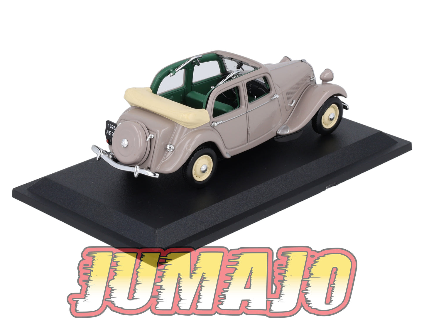 TRA44 Voiture 1/43 Atlas NOREV Traction 11  BL Découvrable A.E.A.T 1950