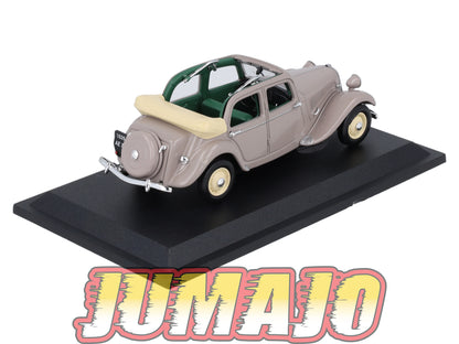 TRA44 Voiture 1/43 Atlas NOREV Traction 11  BL Découvrable A.E.A.T 1950