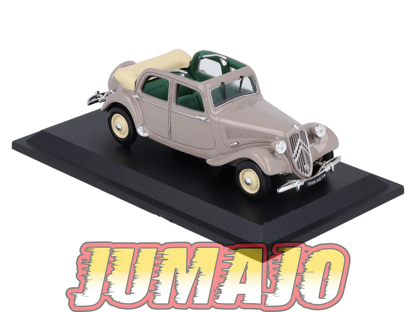 TRA44 Voiture 1/43 Atlas NOREV Traction 11  BL Découvrable A.E.A.T 1950