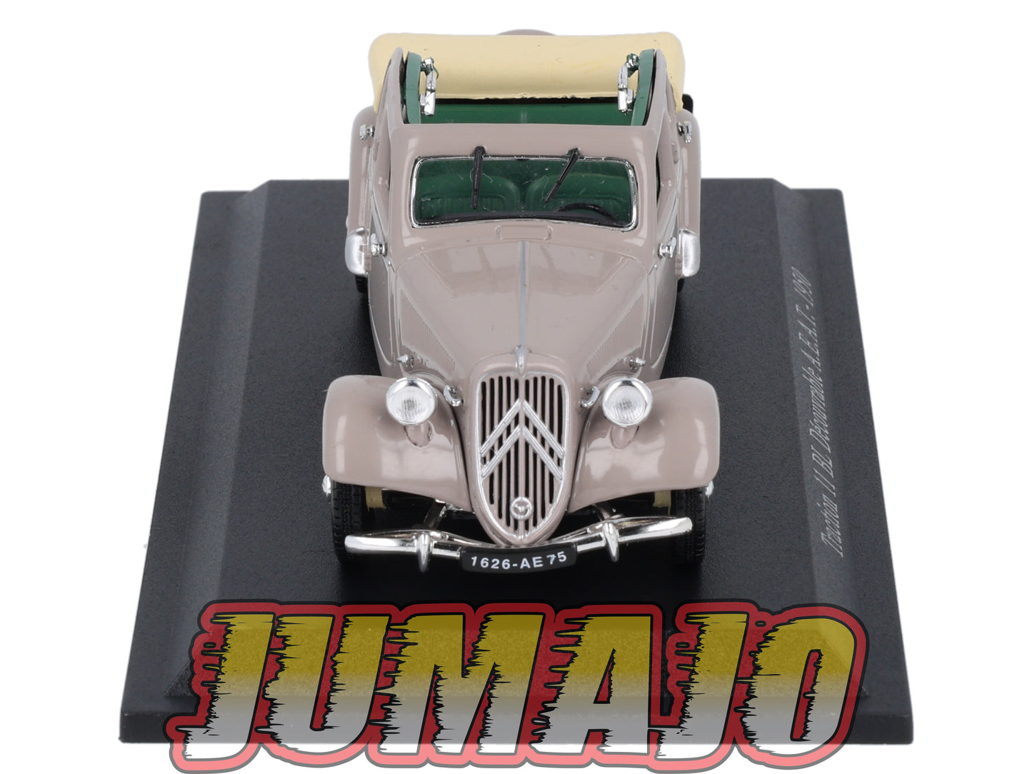 TRA44 Voiture 1/43 Atlas NOREV Traction 11  BL Découvrable A.E.A.T 1950