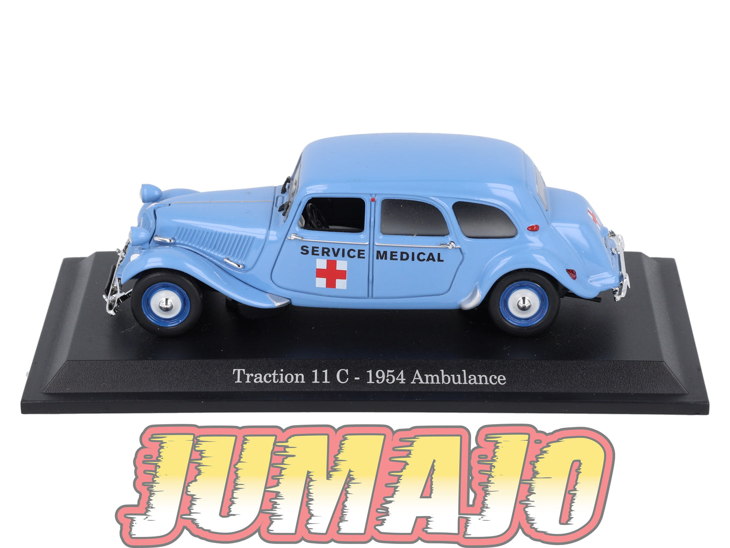 TRA45 Voiture 1/43 Atlas NOREV Traction 11  C Croix Rouge 1954
