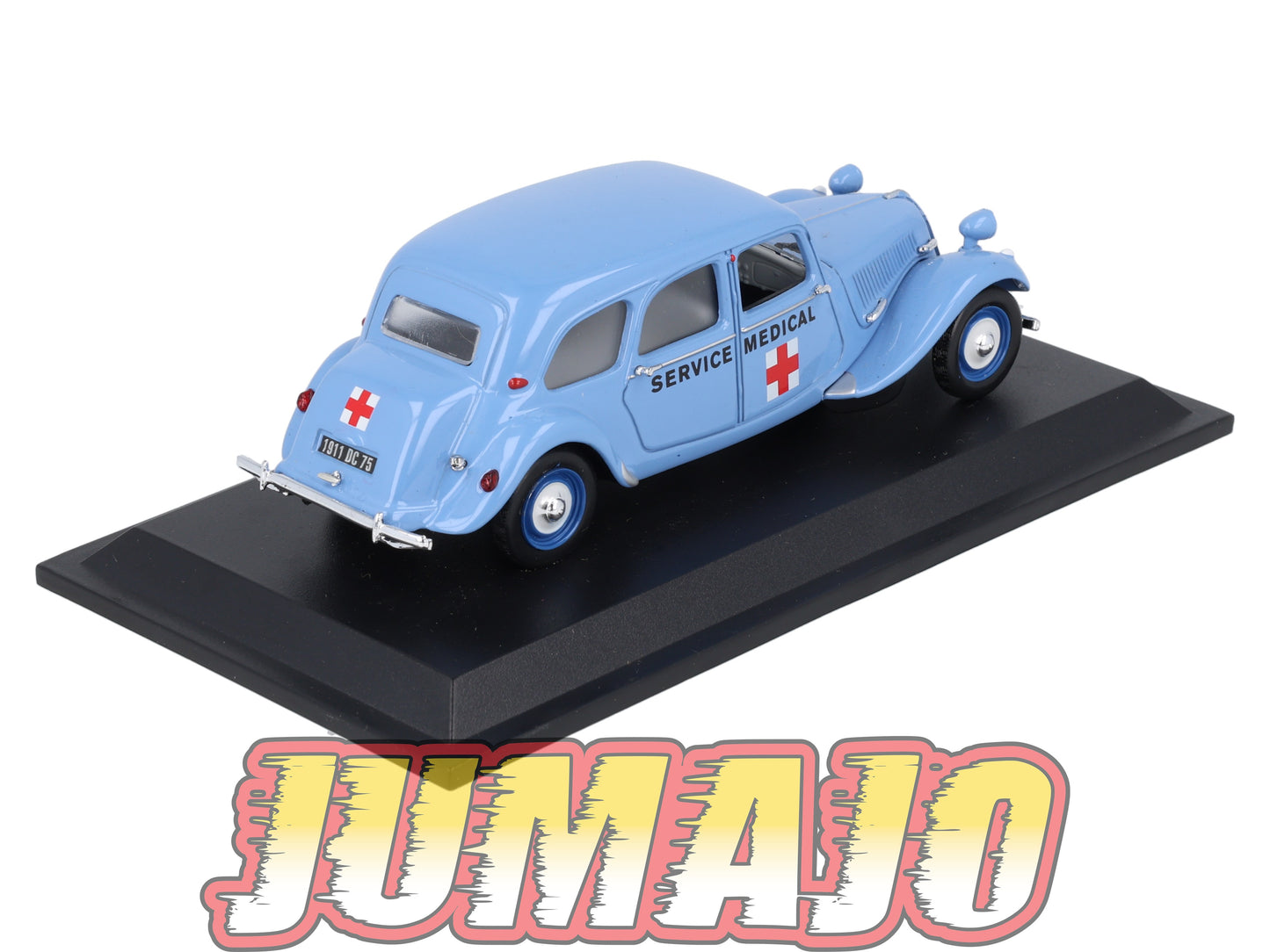 TRA45 Voiture 1/43 Atlas NOREV Traction 11  C Croix Rouge 1954