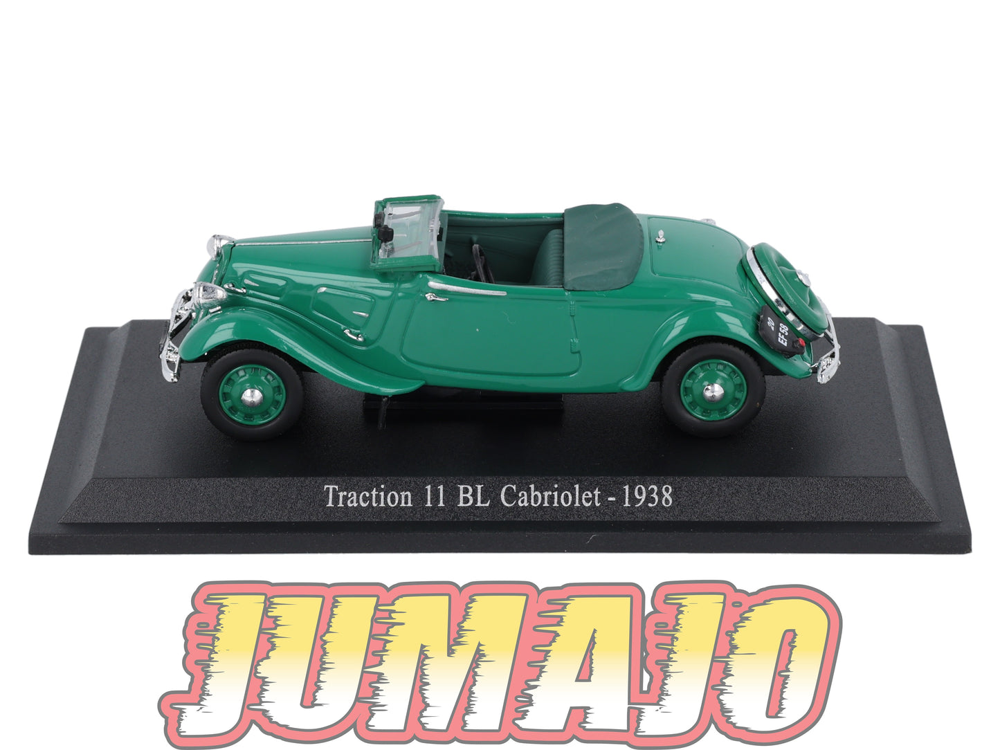 TRA46 Voiture 1/43 Atlas NOREV Traction 11 BL Cabriolet 1938