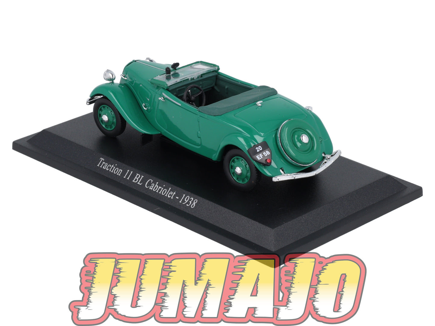 TRA46 Voiture 1/43 Atlas NOREV Traction 11 BL Cabriolet 1938
