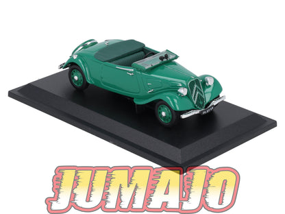 TRA46 Voiture 1/43 Atlas NOREV Traction 11 BL Cabriolet 1938