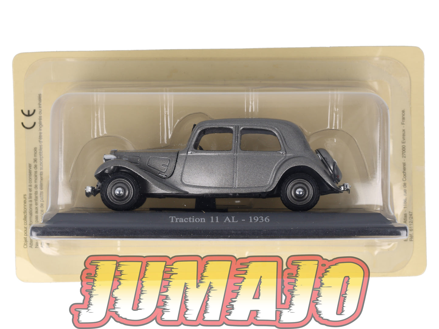 TRA47 Voiture 1/43 Atlas NOREV Traction 11 AL 1936
