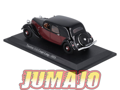 TRA49 Voiture 1/43 Atlas NOREV Traction 11A Coupé Long 1935