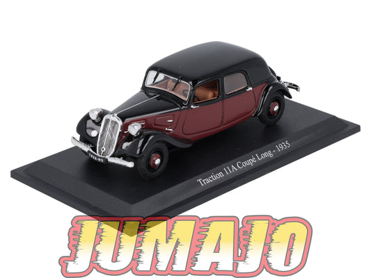 TRA49 Voiture 1/43 Atlas NOREV Traction 11A Coupé Long 1935