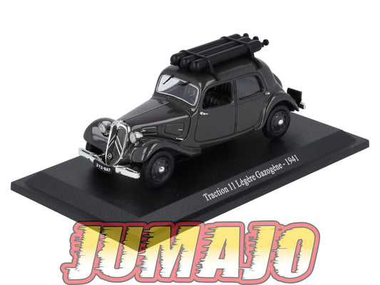 TRA4 Voiture 1/43 Atlas NOREV Traction 11 Légère Gazogène 1941