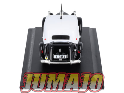 TRA51 Voiture 1/43 Atlas NOREV Traction 15 Six Fuerzas Armadas de Cooperacion 1954