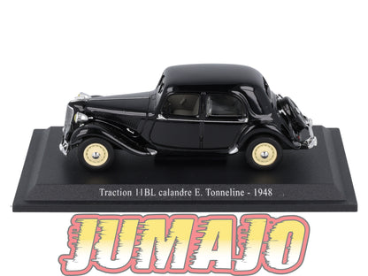 TRA52 Voiture 1/43 Atlas NOREV Traction 11BL Calandre E.Tonneline 1948