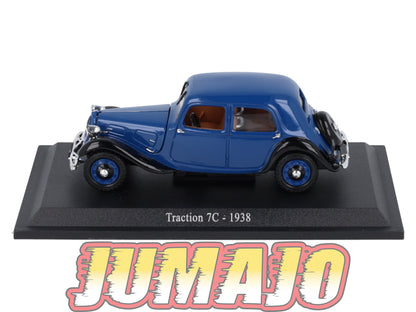 TRA54 Voiture 1/43 Atlas NOREV Traction 7C 1938