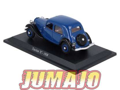 TRA54 Voiture 1/43 Atlas NOREV Traction 7C 1938
