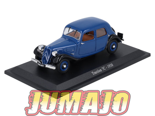 TRA54 Voiture 1/43 Atlas NOREV Traction 7C 1938
