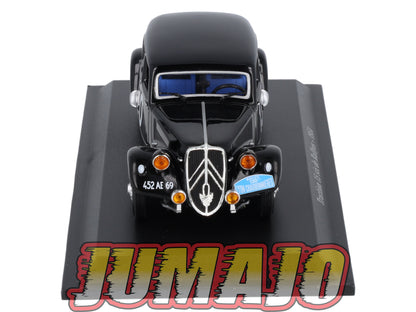 TRA55 Voiture 1/43 Atlas NOREV Traction 15 Six de Rallyes 1954 #130