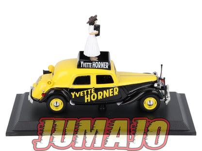 TRA56 Voiture 1/43 Atlas NOREV Traction 15 Six Yvette Horner (Tour De France)