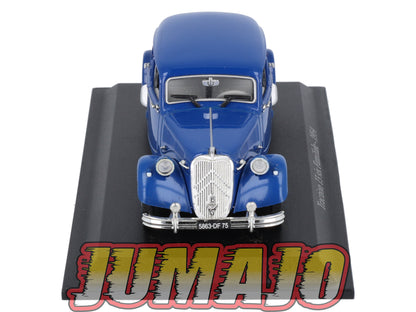 TRA57 Voiture 1/43 Atlas NOREV Traction 15 Six Familiale 1954