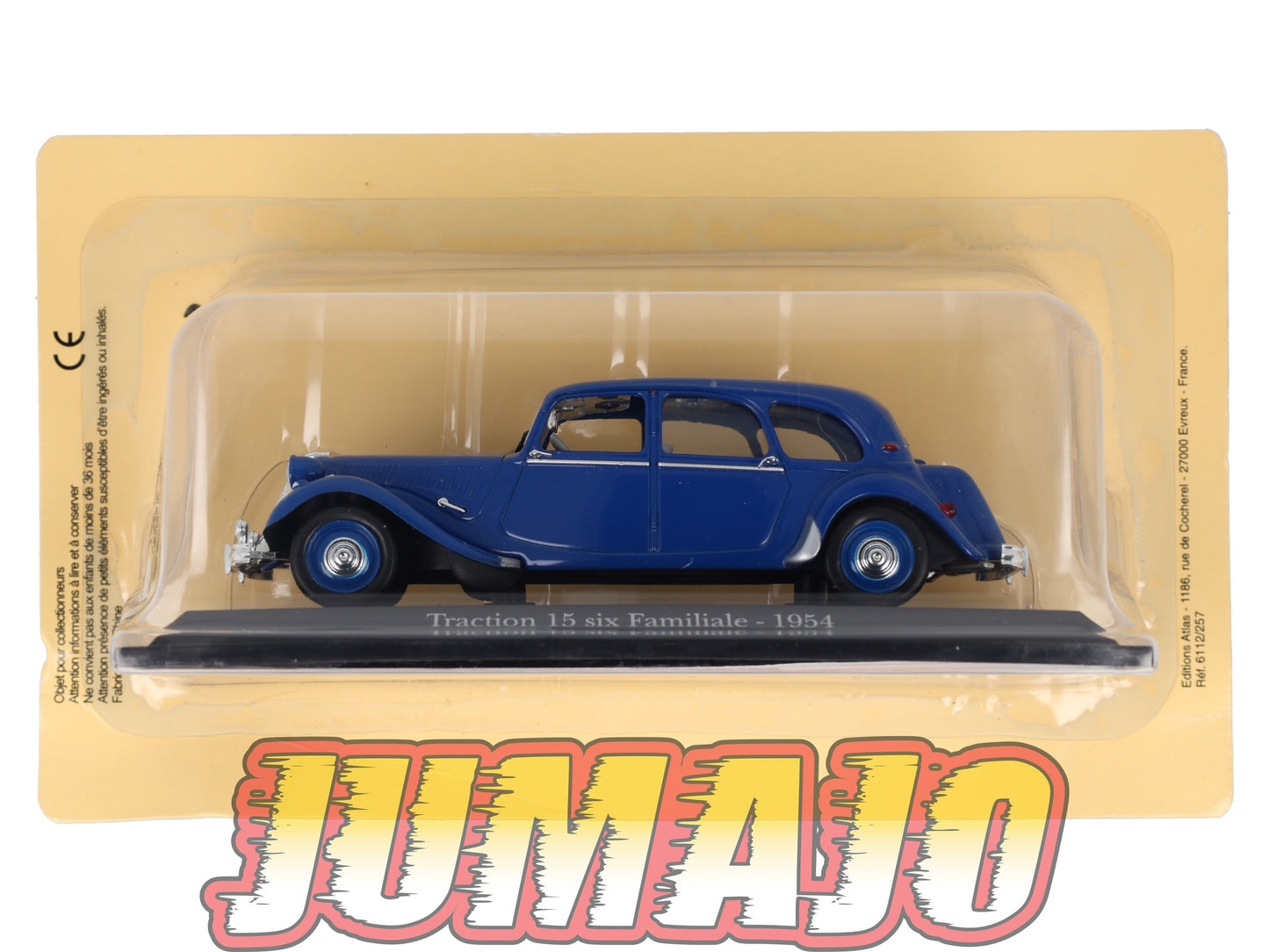 TRA57 Voiture 1/43 Atlas NOREV Traction 15 Six Familiale 1954