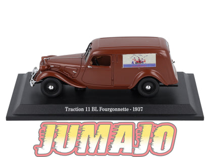 TRA5 Voiture 1/43 Atlas NOREV Traction 11 BL Fourgonnette 1937