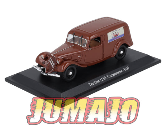 TRA5 Voiture 1/43 Atlas NOREV Traction 11 BL Fourgonnette 1937