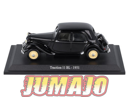 TRA61 Voiture 1/43 Atlas NOREV Traction 11 BL 1951