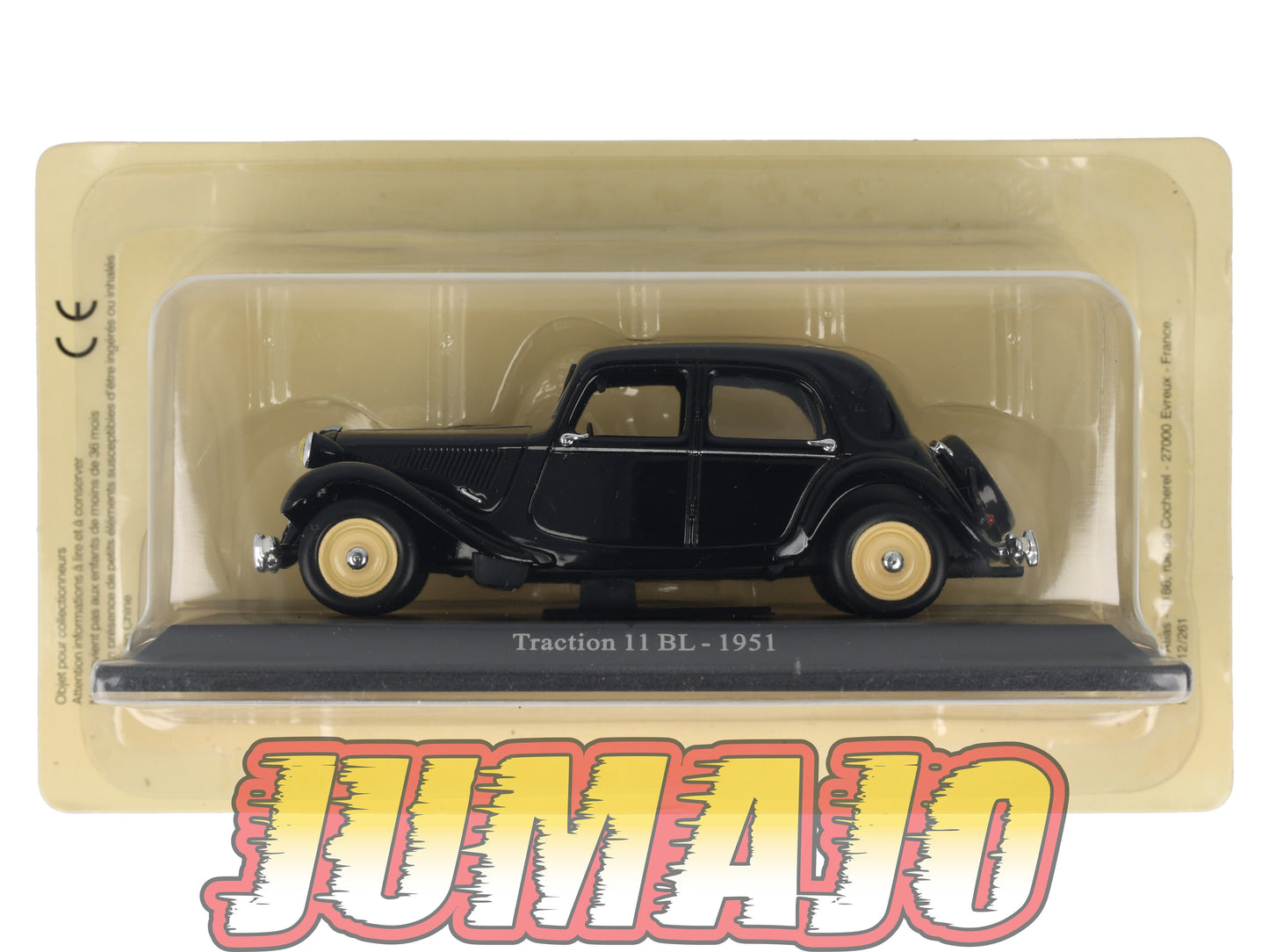 TRA61 Voiture 1/43 Atlas NOREV Traction 11 BL 1951