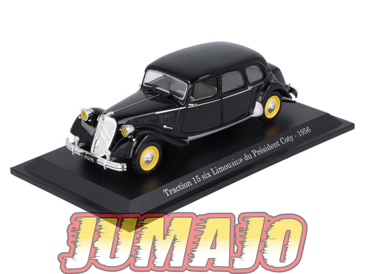 TRA62 Voiture 1/43 Atlas NOREV Traction 15 Six Limousine Président Coty 1956