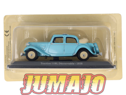 TRA64 Voiture 1/43 Atlas NOREV Traction 11BL Découvrable 1938