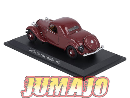 TRA67 Voiture 1/43 Atlas NOREV Traction 11A Faux-cabriolet 1936