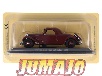 TRA67 Voiture 1/43 Atlas NOREV Traction 11A Faux-cabriolet 1936