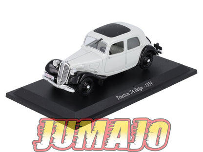 TRA70 Voiture 1/43 Atlas NOREV Traction 7A Belge 1934