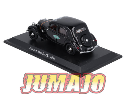 TRA71 Voiture 1/43 Atlas NOREV Traction Rosalie IX 1934