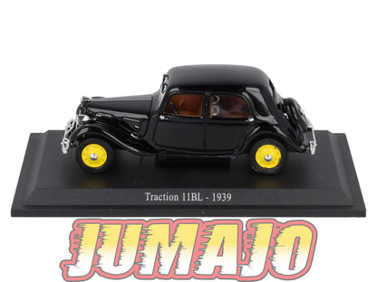TRA72 Voiture 1/43 Atlas NOREV Traction 11BL 1939