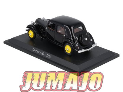TRA72 Voiture 1/43 Atlas NOREV Traction 11BL 1939