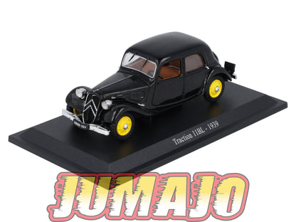 TRA72 Voiture 1/43 Atlas NOREV Traction 11BL 1939