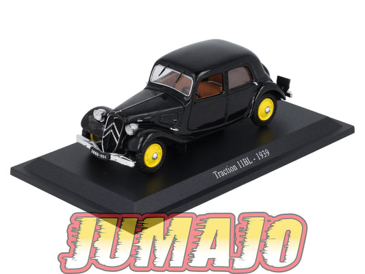 TRA72 Voiture 1/43 Atlas NOREV Traction 11BL 1939