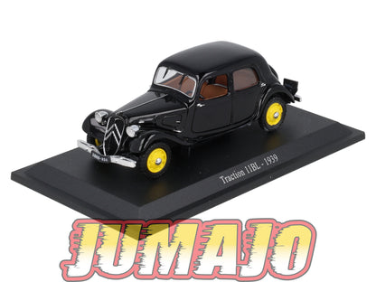 TRA72 Voiture 1/43 Atlas NOREV Traction 11BL 1939