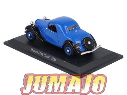 TRA77 Voiture 1/43 Atlas NOREV Traction 11 BL Coupé 1938